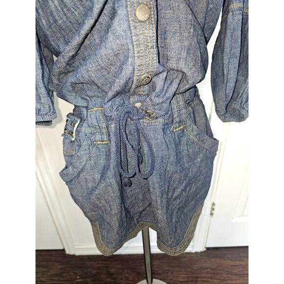 Apple Bottom Jeans Jumper Tunic with Drawstring Women's Large - Picture 7 of 16
